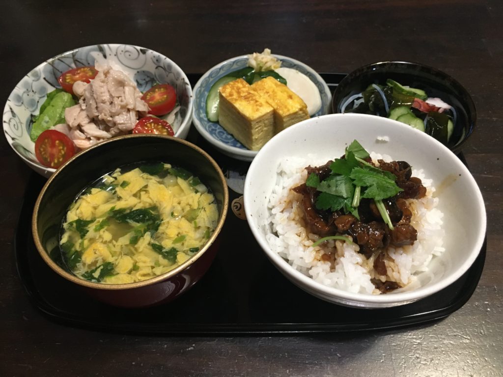 料理教室マンツーマン鰻丼セット