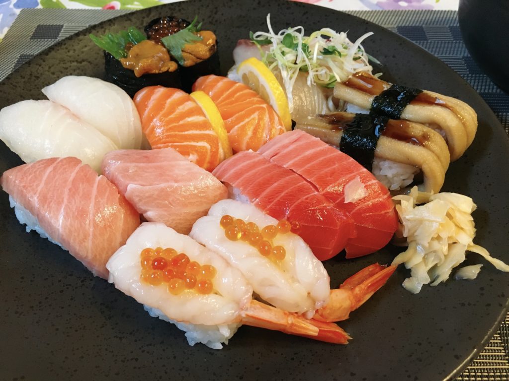 料理教室マンツーマンご褒美お寿司