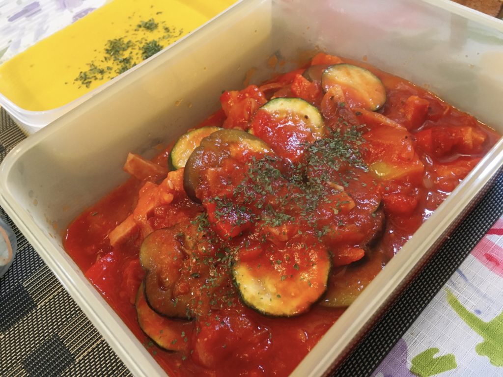 料理教室マンツーマントマトパスタソース