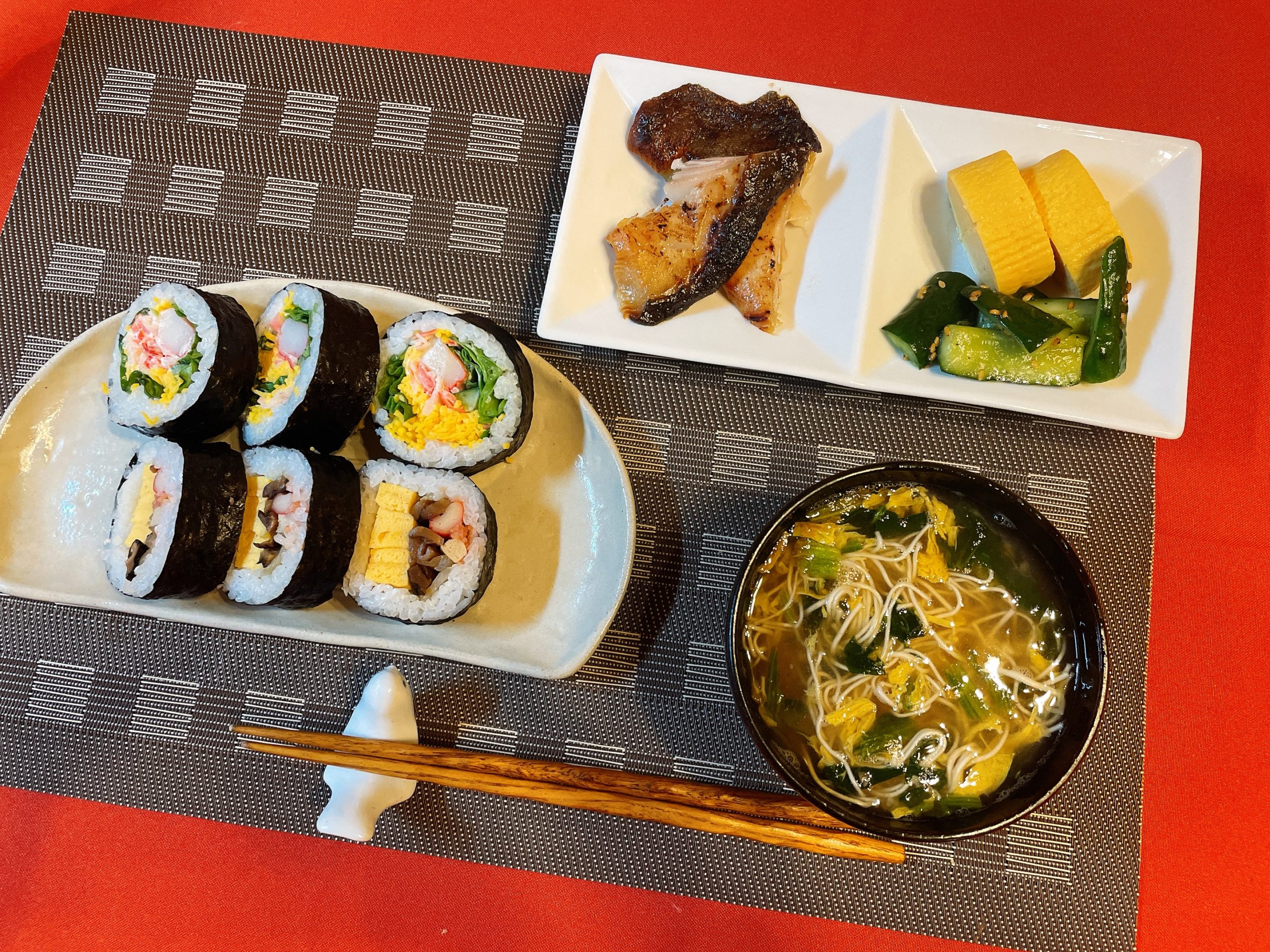 料理教室マンツーマン巻き寿司セット