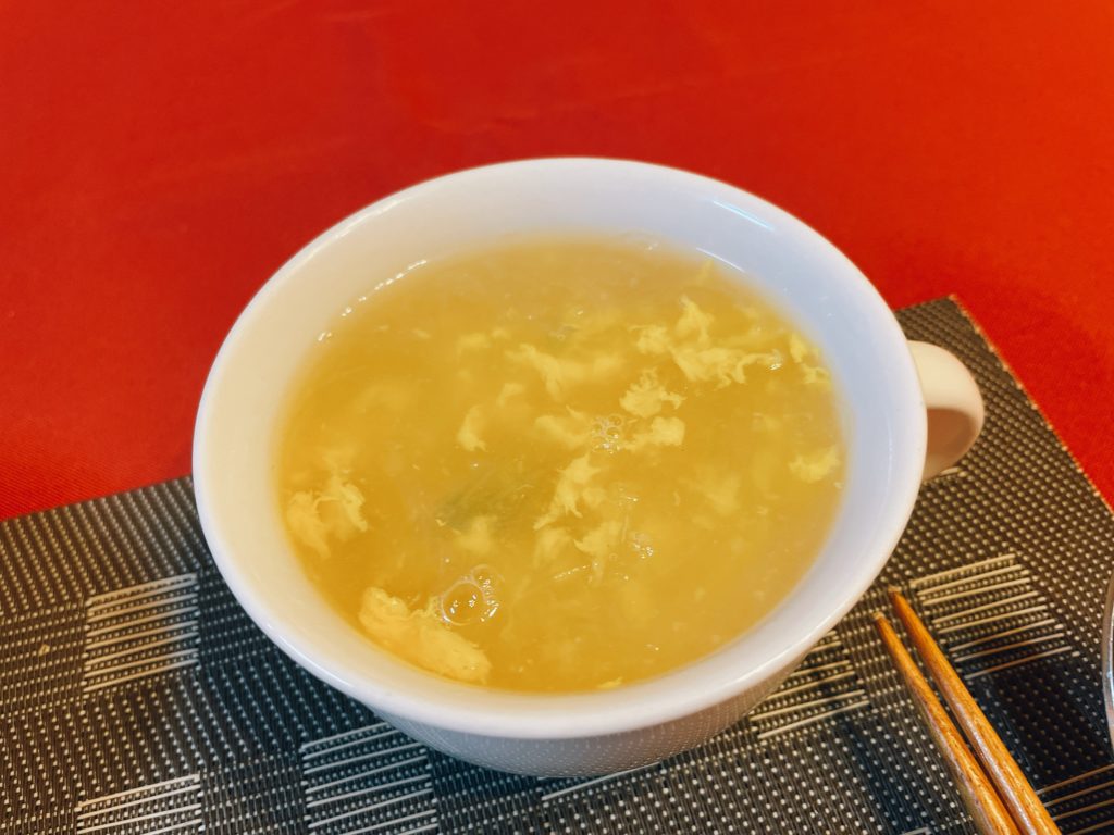 料理教室マンツーマン春雨卵スープ