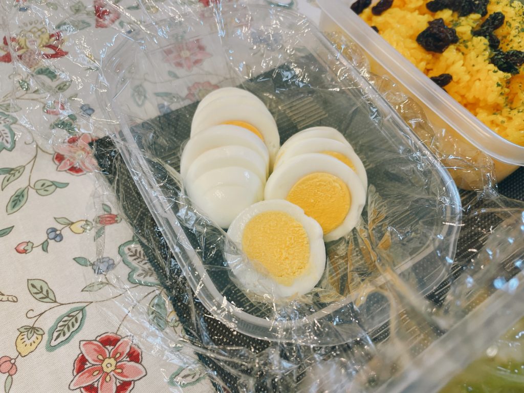 料理教室マンツーマンゆで卵