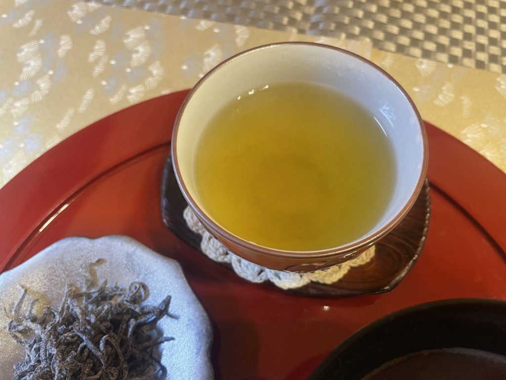 料理教室マンツーマン緑茶