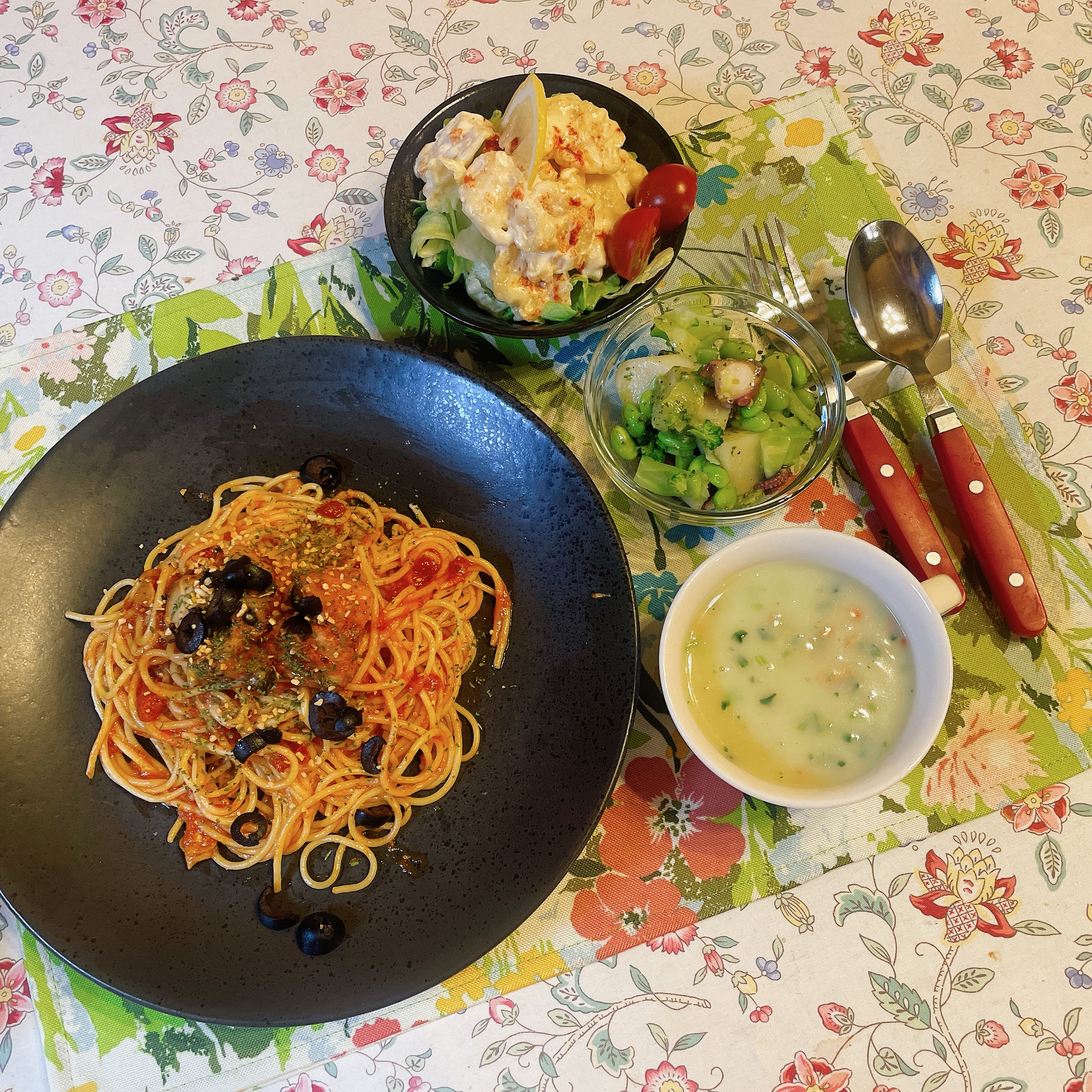 料理教室マンツーマントマトパスタセット