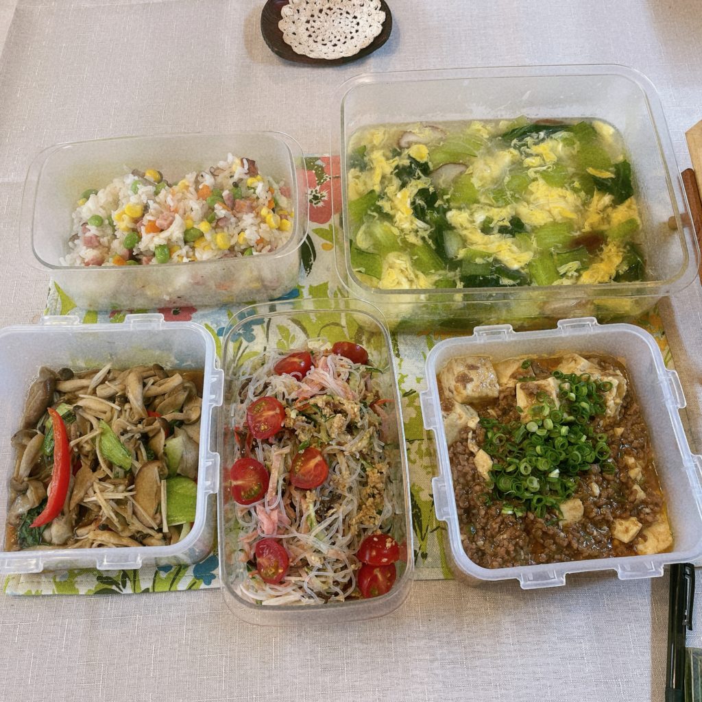 料理教室マンツーマン麻婆豆腐セット