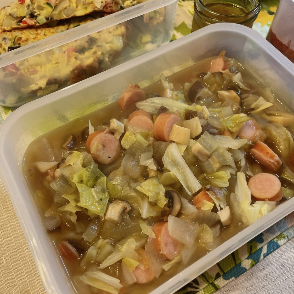 料理教室マンツーマン野菜スープ