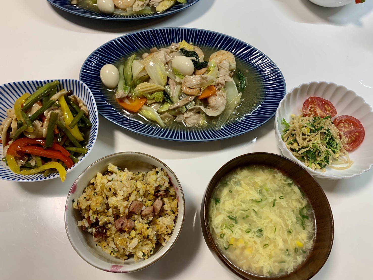 料理教室マンツーマン八宝菜セット