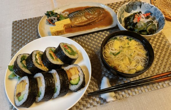 料理教室マンツーマン巻き寿司セット