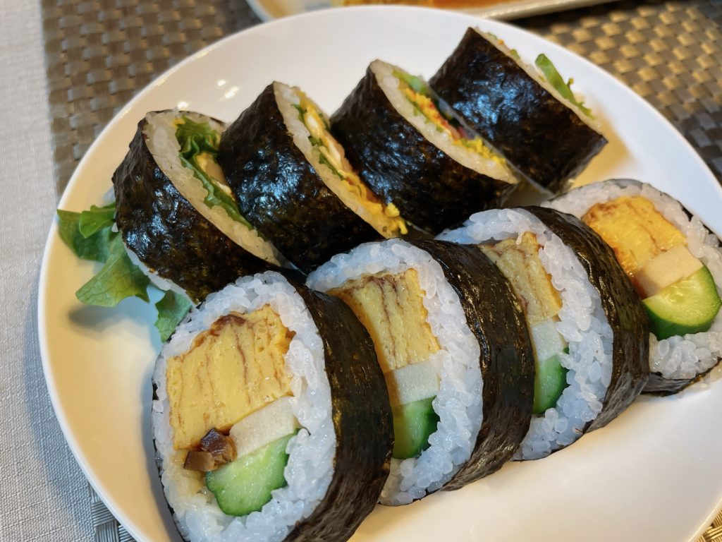 料理教室マンツーマン巻き寿司