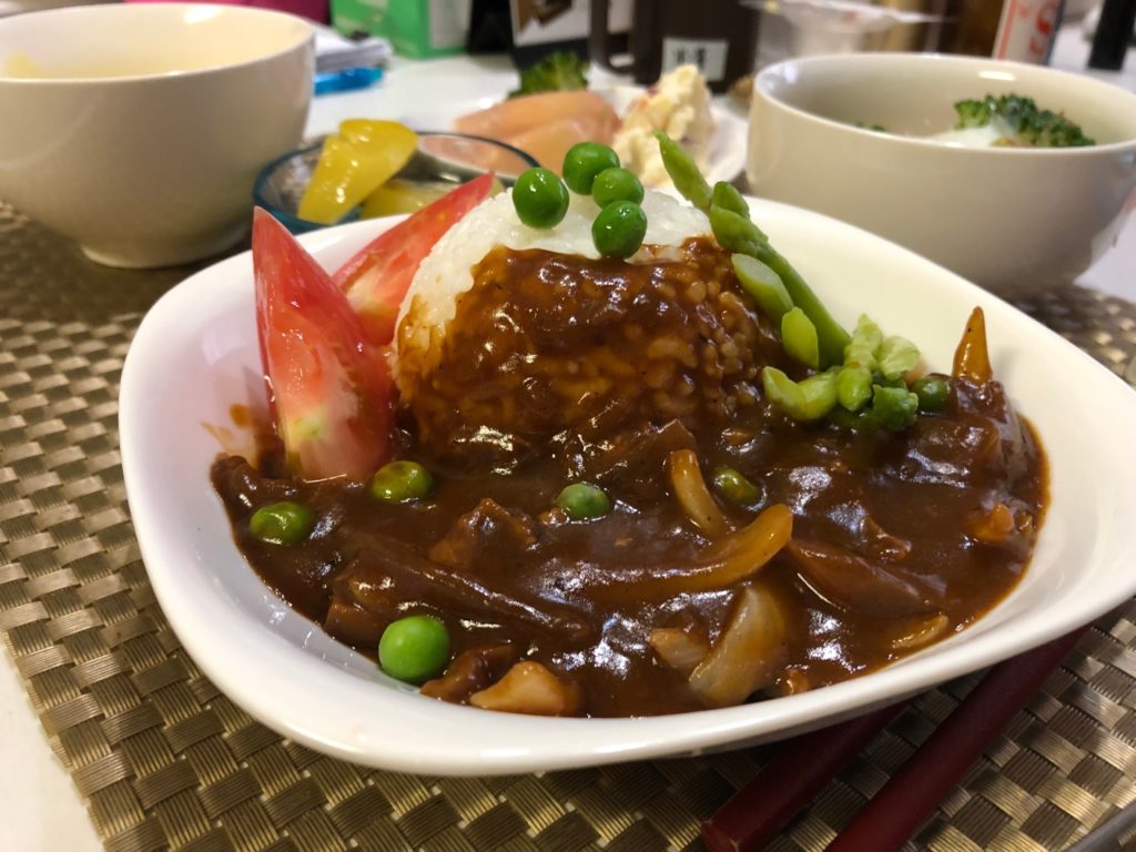 料理教室マンツーマンハヤシライス