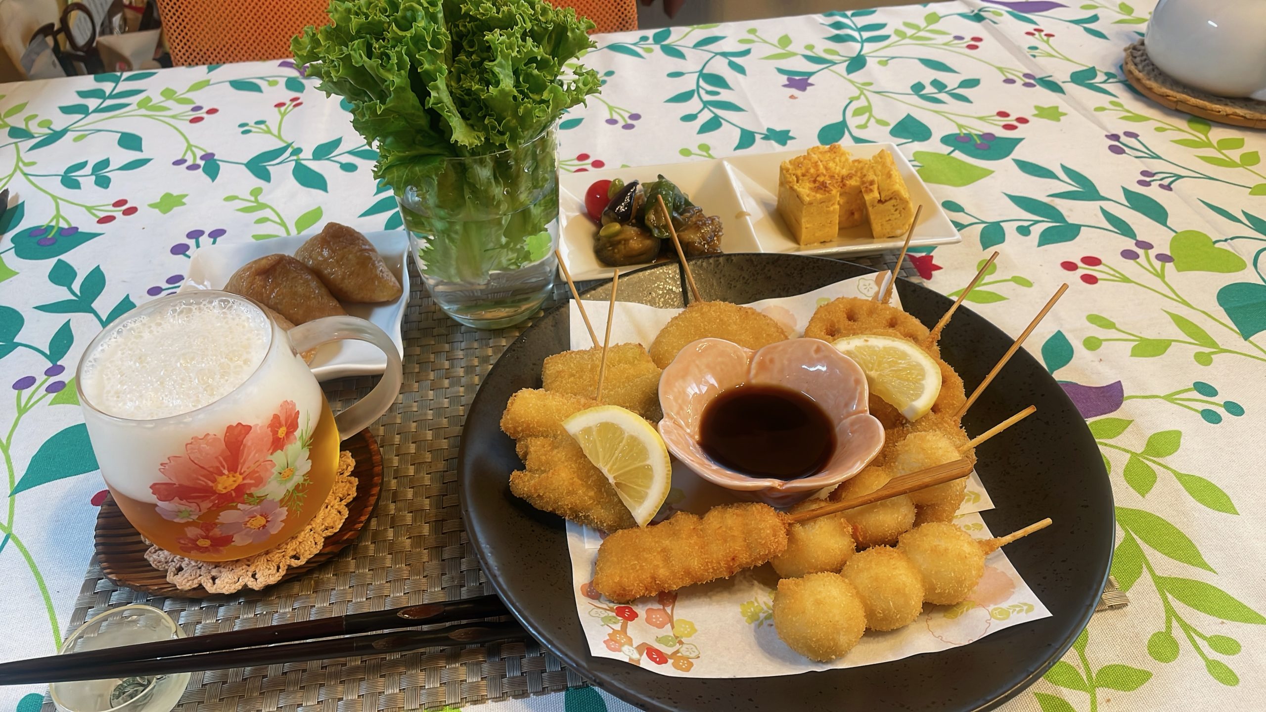 料理教室マンツーマン串カツセット