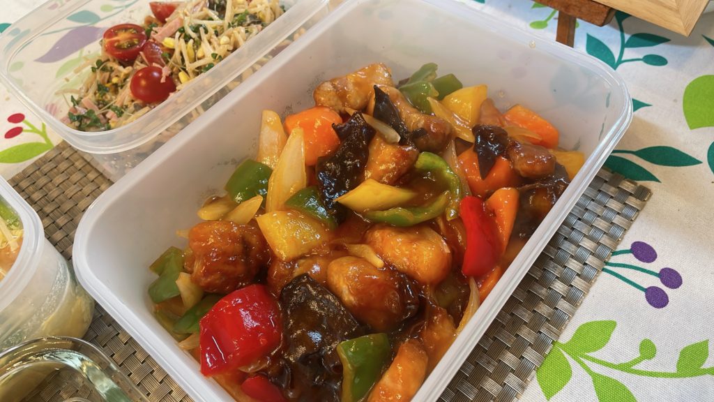 料理教室マンツーマン酢豚