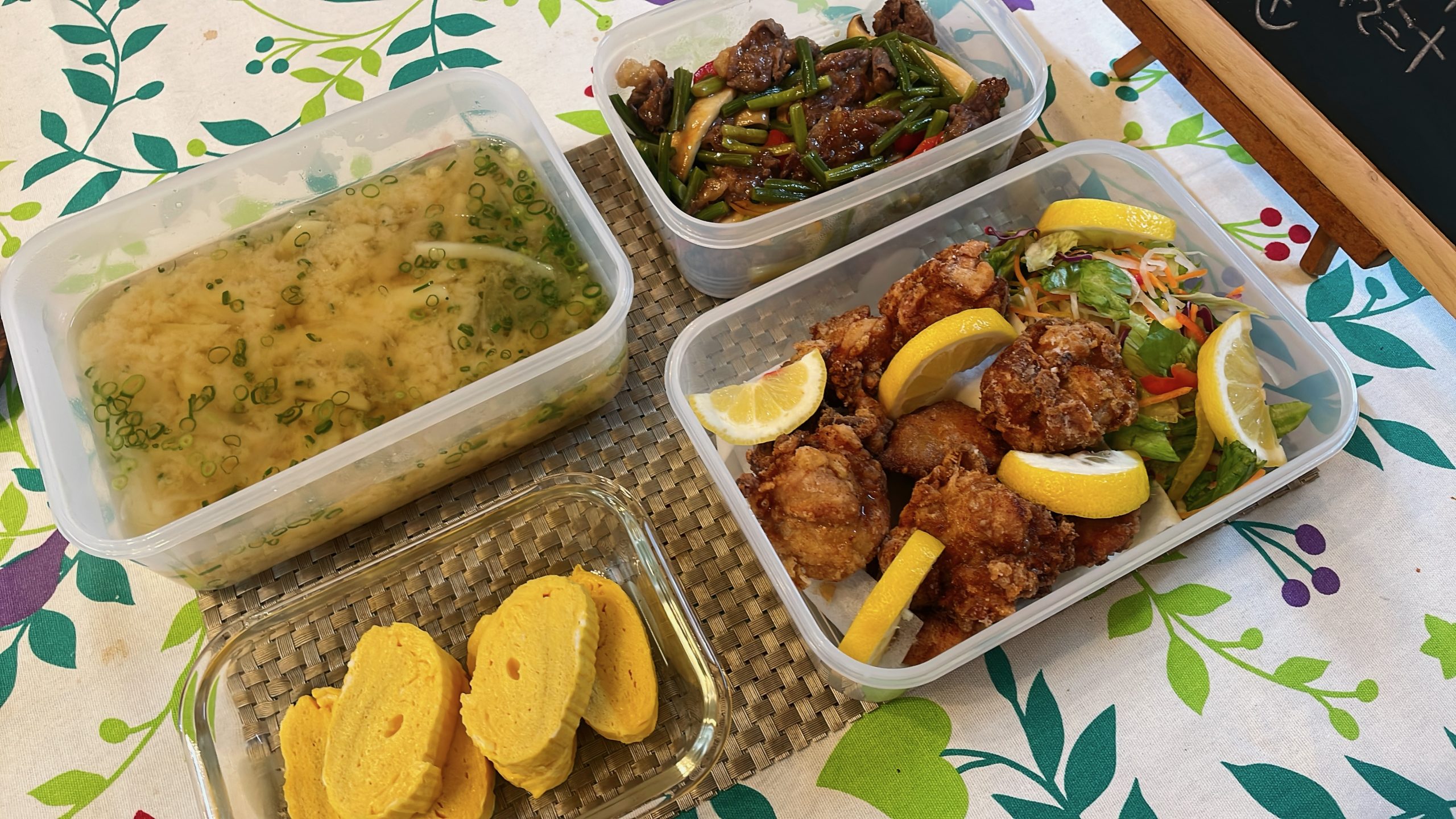 料理教室マンツーマン鶏の唐揚げセット