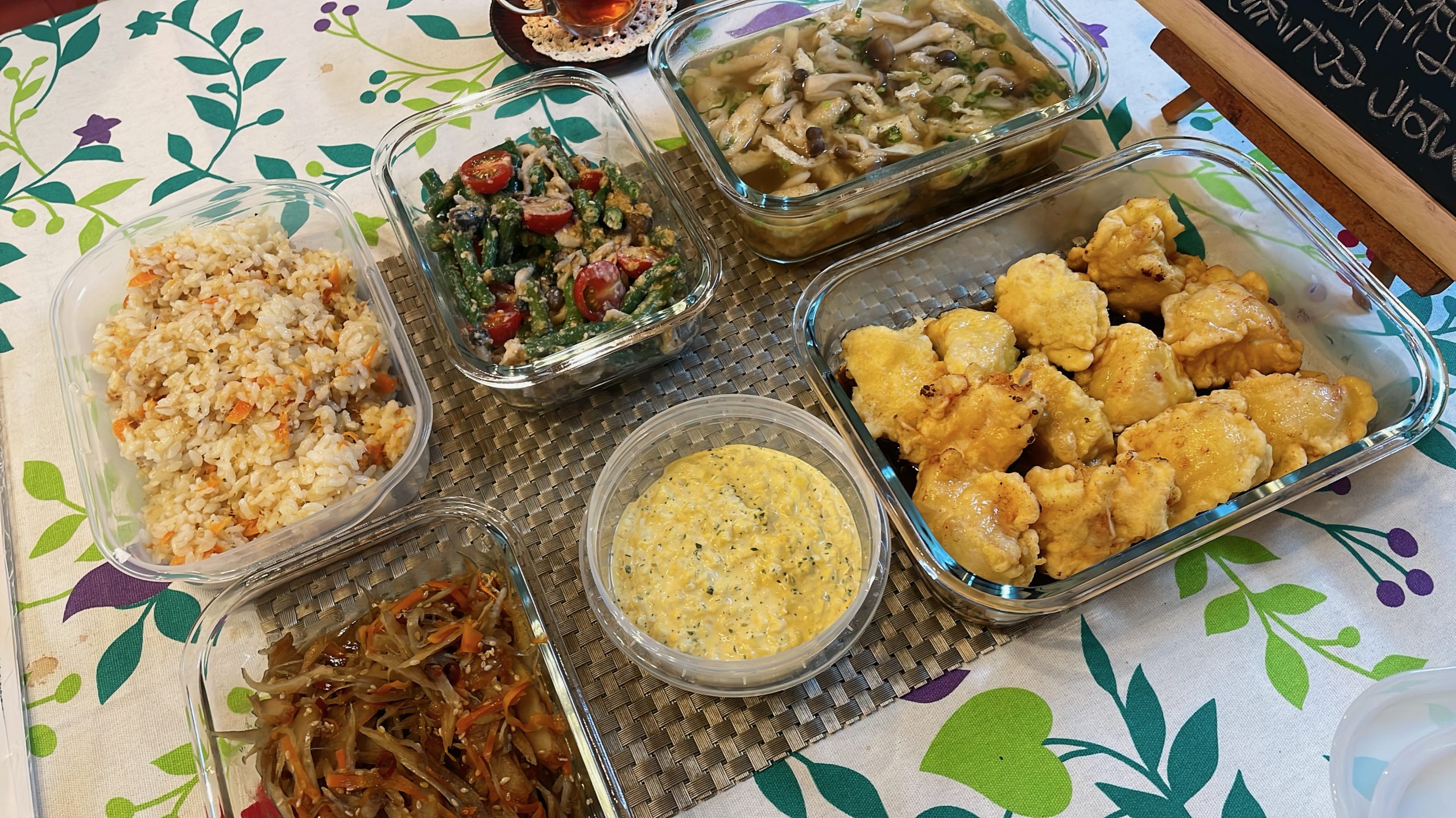 料理教室マンツーマンチキン南蛮セット