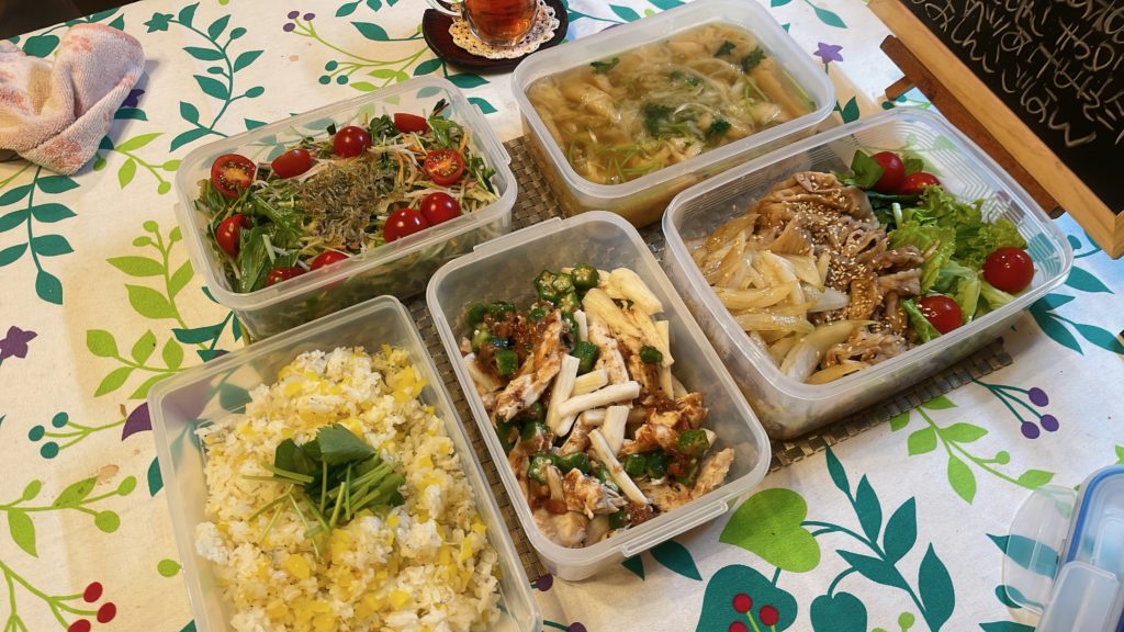 料理教室マンツーマン豚の生姜焼セット