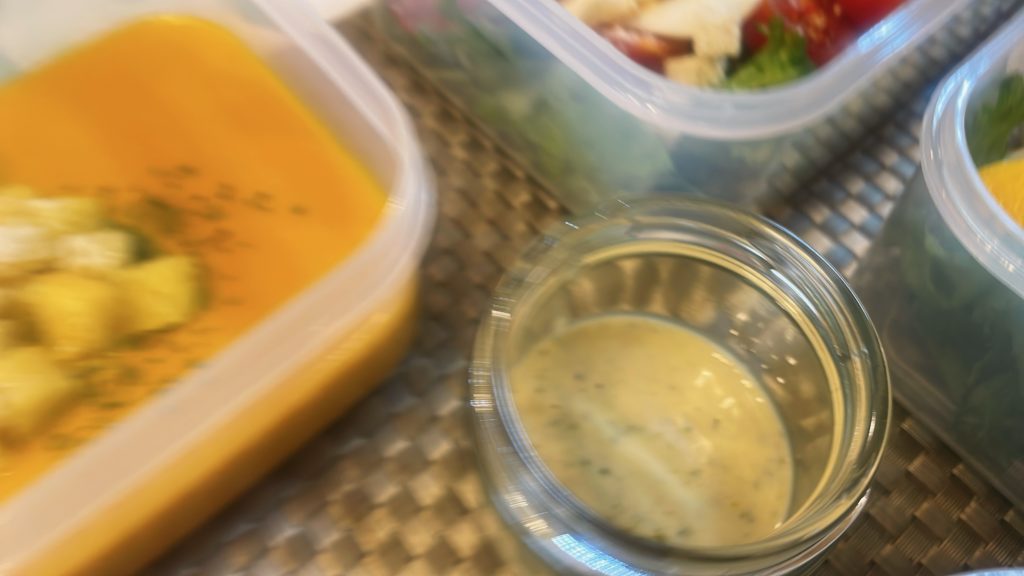 料理教室マンツーマンシーザードレッシング