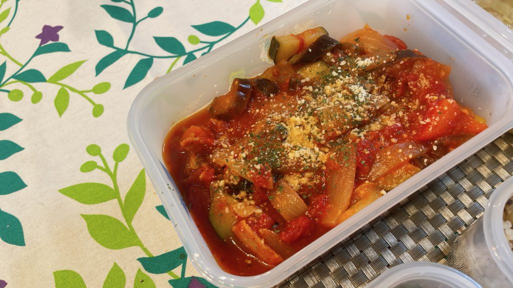 料理教室マンツーマンラタトゥイユ