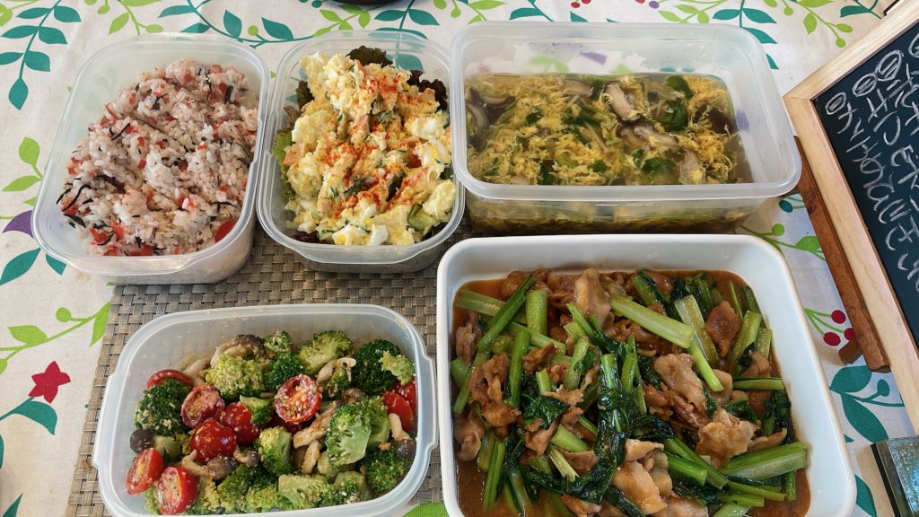 料理教室マンツーマン豚こま小松菜味噌炒めセット