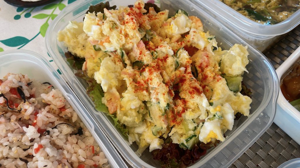 料理教室マンツーマンポテサラ