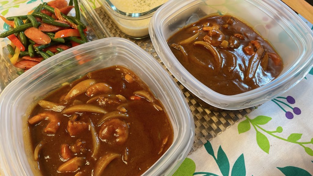 料理教室マンツーマンシーフードカレー