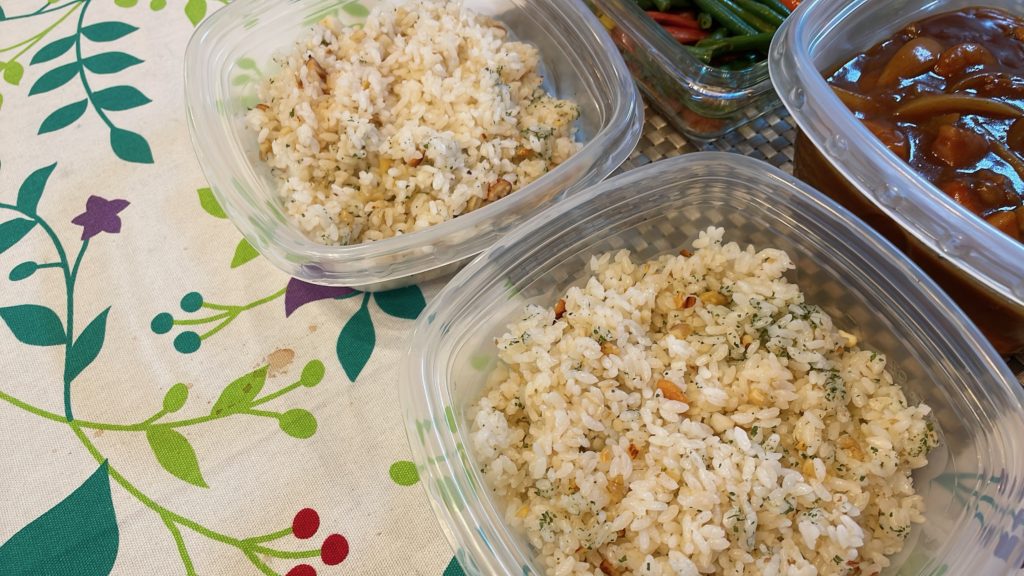 料理教室マンツーマンナッツバターライス