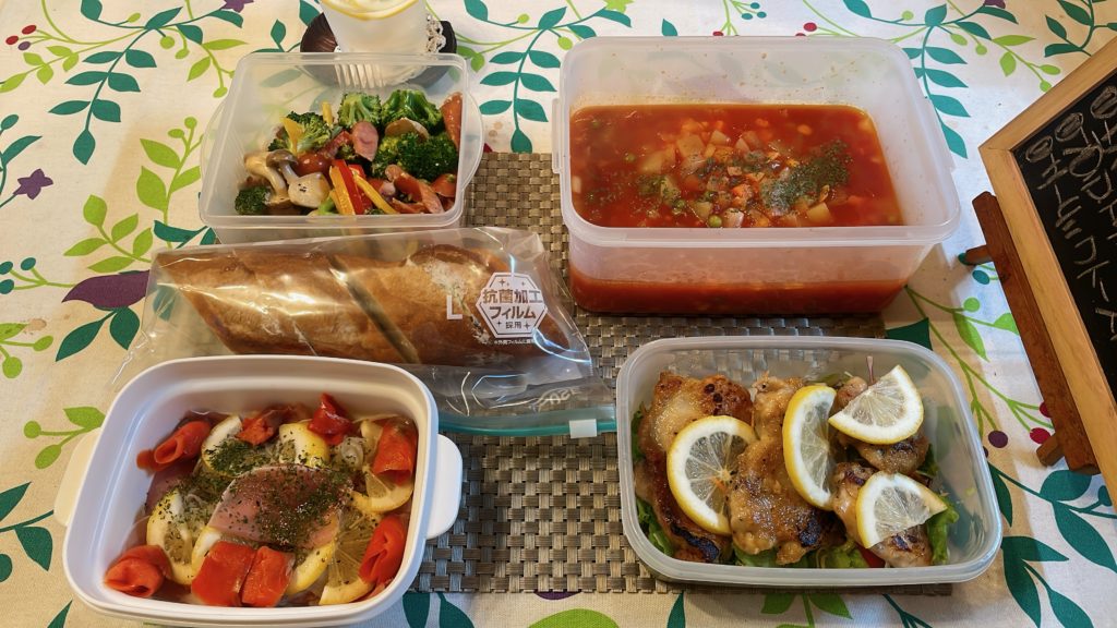 料理教室マンツーマンチキンソテーセット