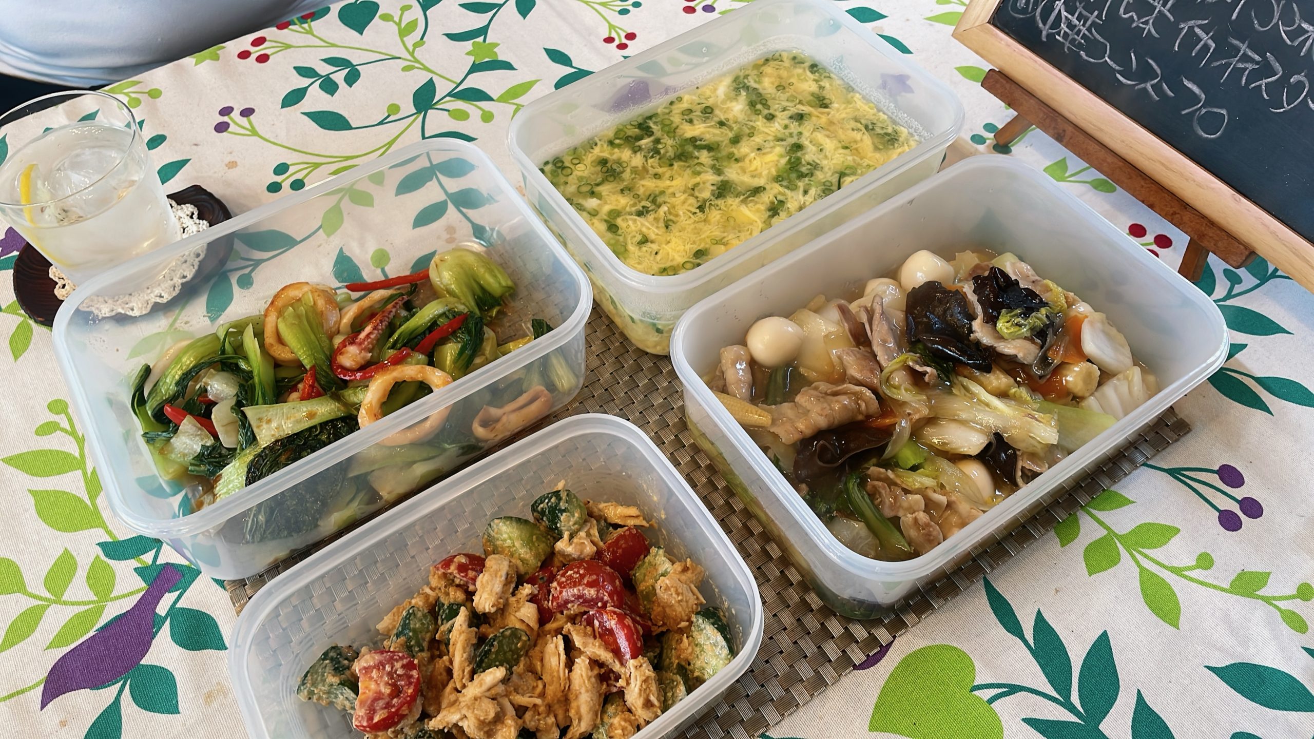 料理教室マンツーマン八宝菜セット