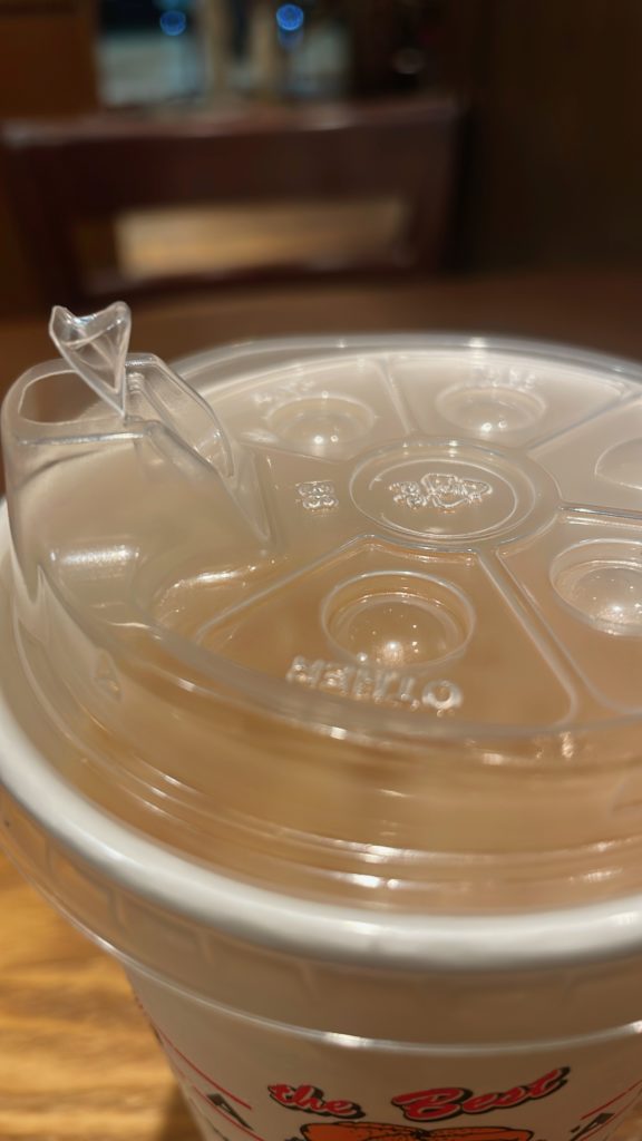 料理教室マンツーマンドリンク蓋