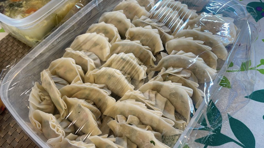 料理教室マンツーマン餃子