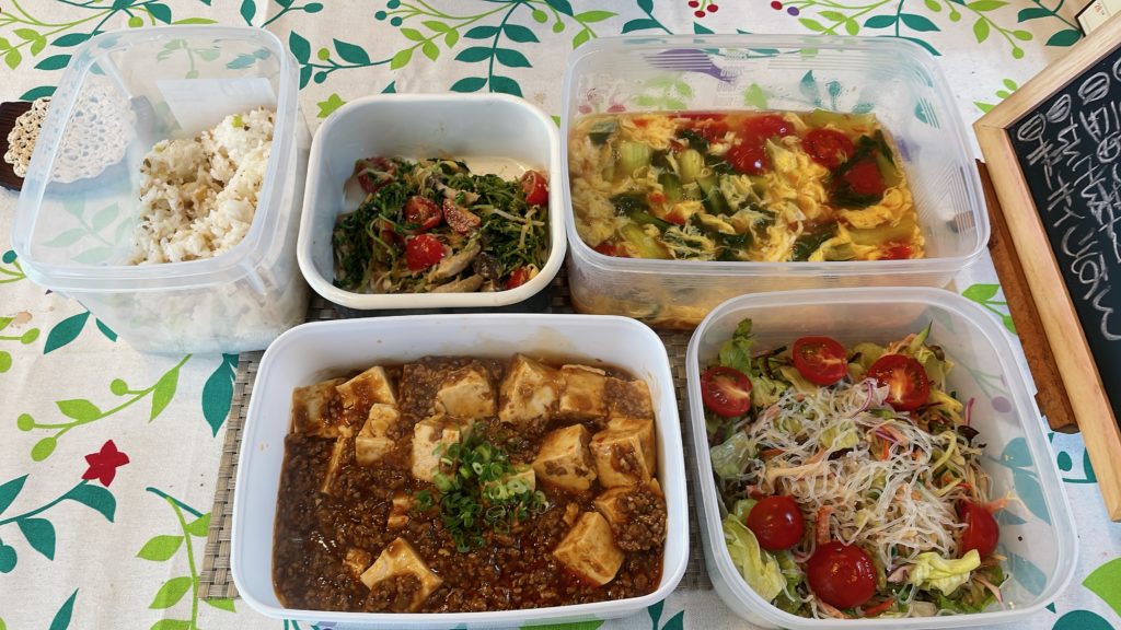 料理教室マンツーマン麻婆豆腐セット