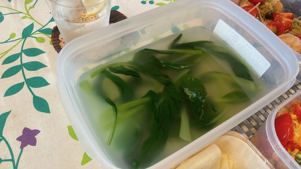 料理教室マンツーマンワンタンスープ