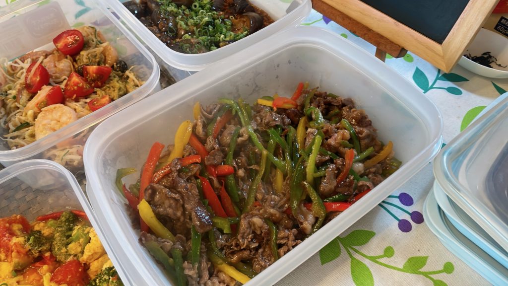 料理教室マンツーマン青椒肉絲風