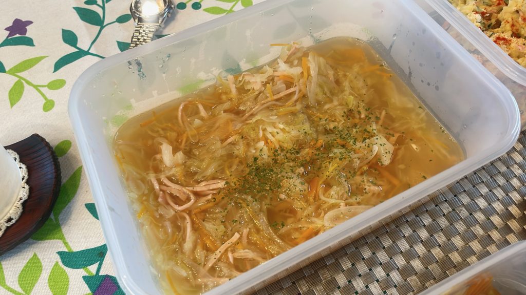 料理教室マンツーマンお野菜のコンソメ