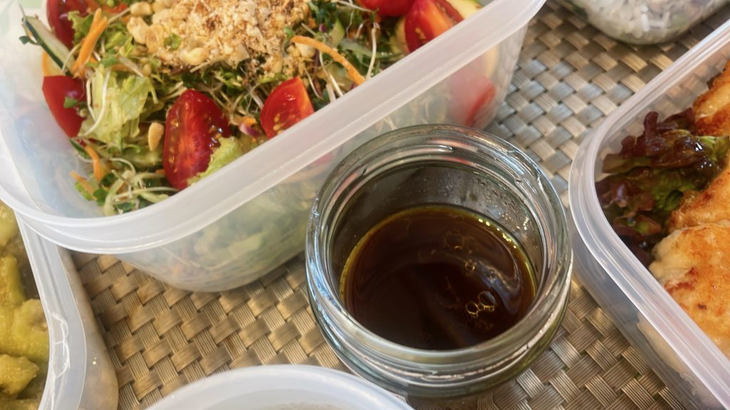 料理教室マンツーマン生姜ドレッシング