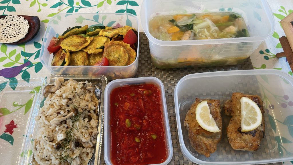 料理教室マンツーマンチキントマトセット