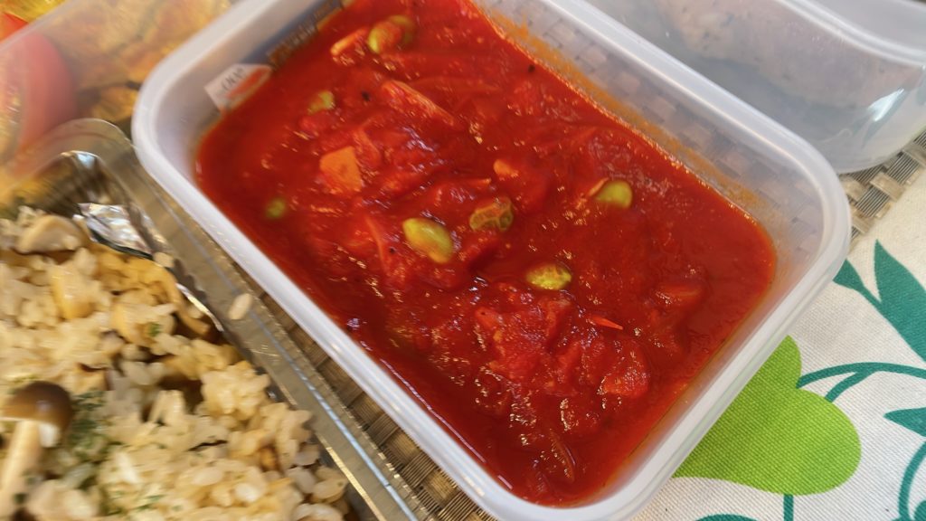 料理教室マンツーマンガーリックトマトソース