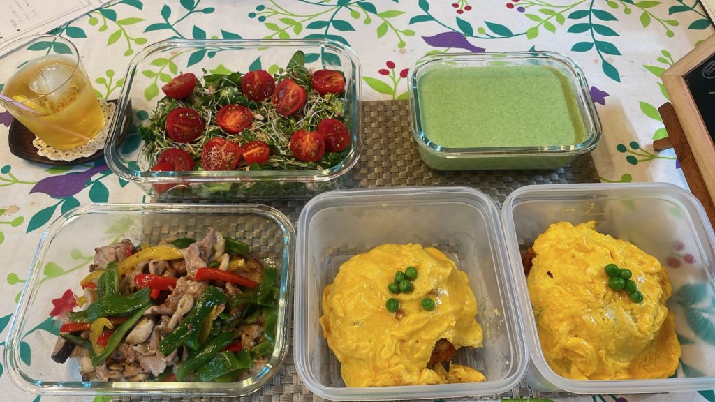 料理教室マンツーマンオムライス風セット