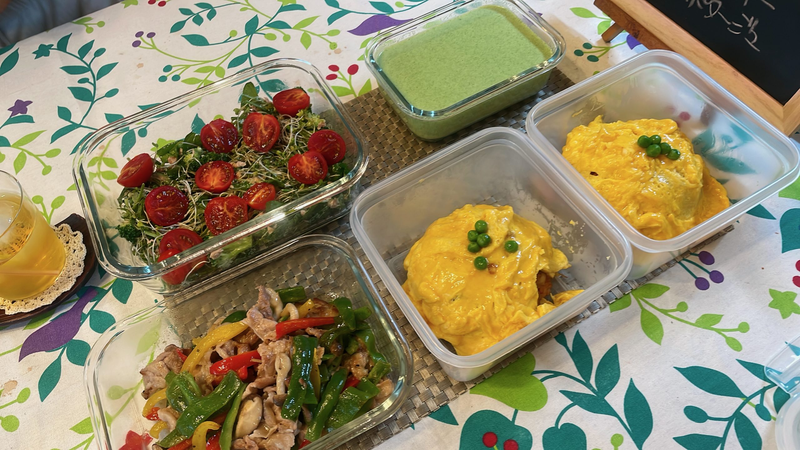 料理教室マンツーマンオムライス風セット