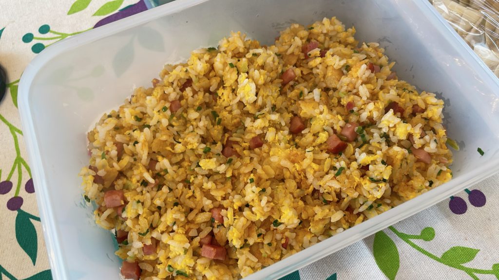 料理教室マンツーマンチャーハン