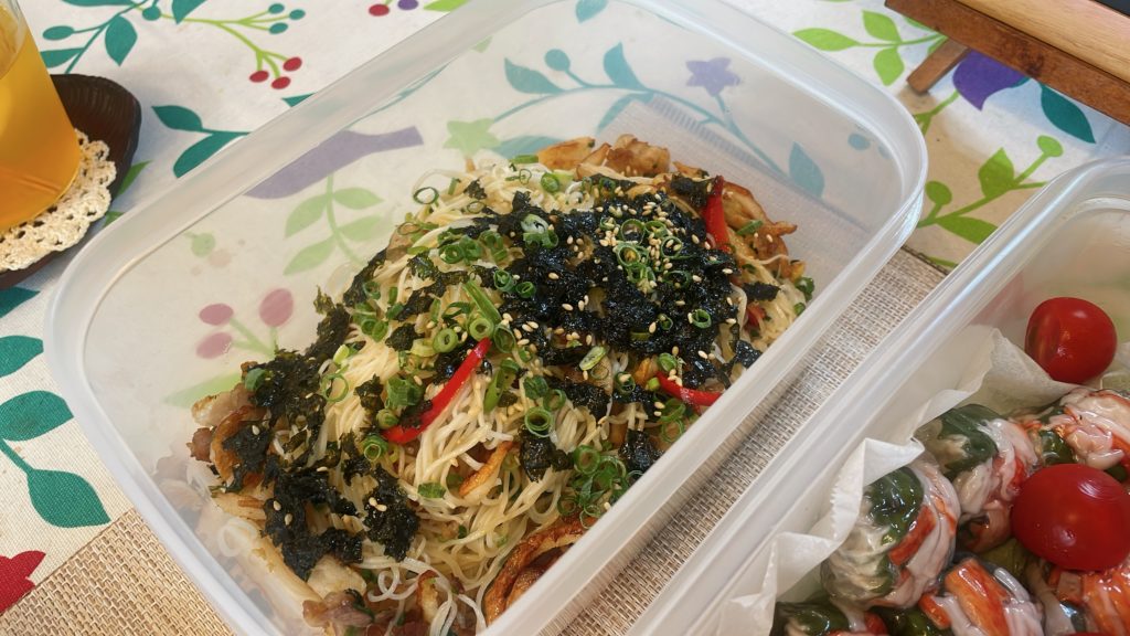 料理教室マンツーマンｄ素麺チャンプル