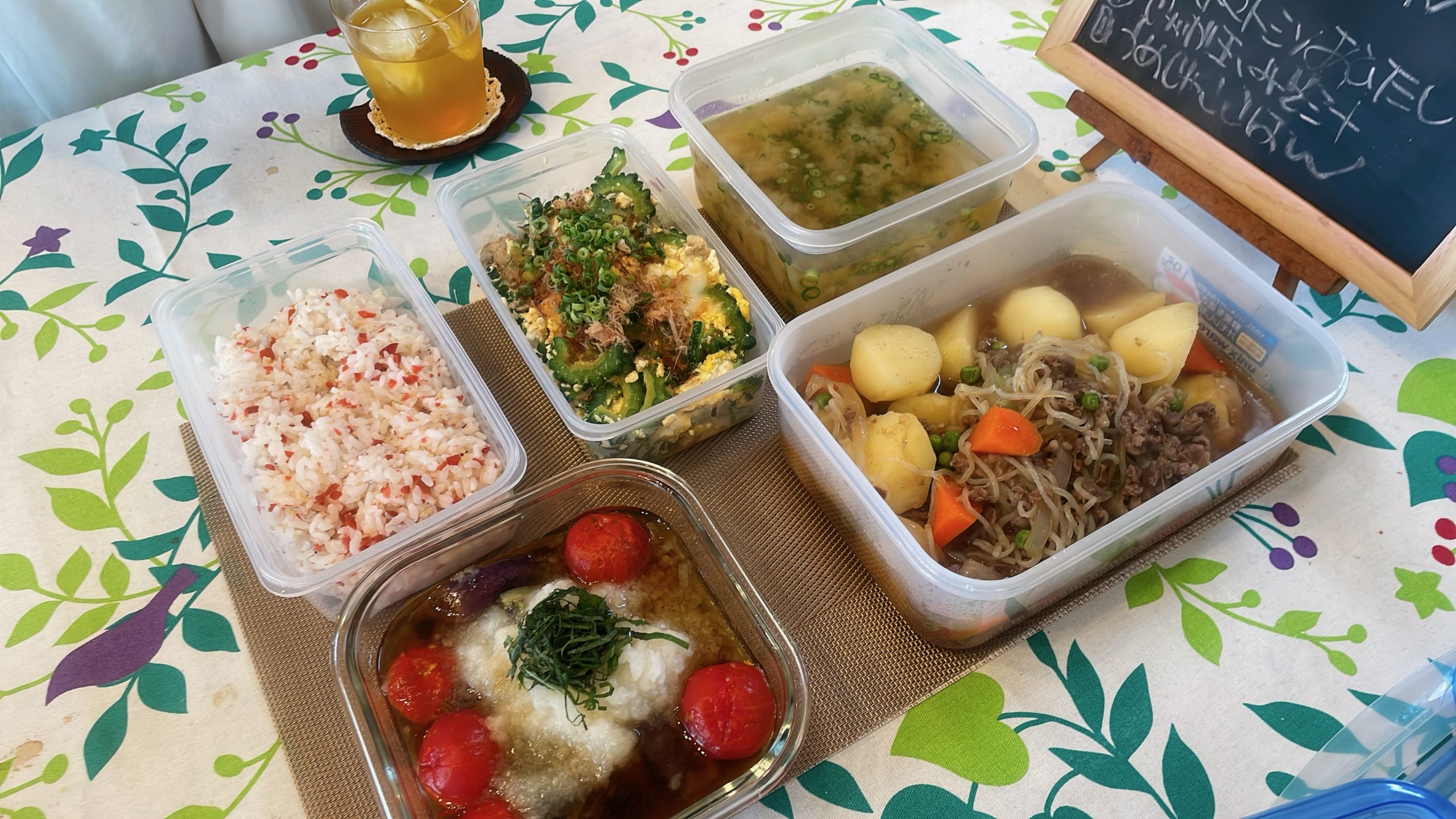 料理教室マンツーマンゴーヤチャンプルセット