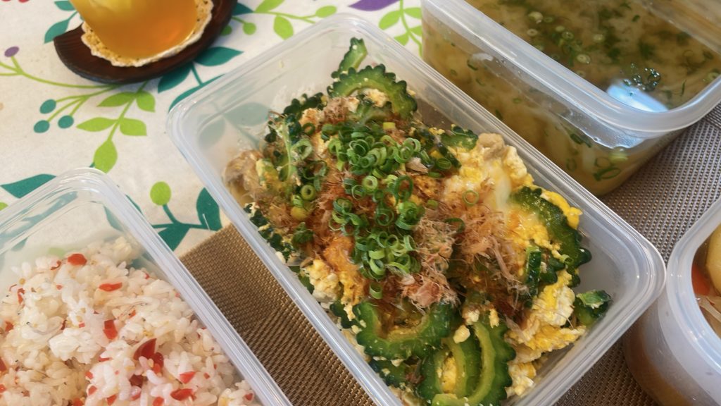 料理教室マンツーマンゴーヤチャンプル