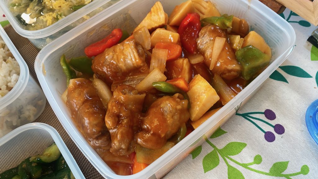 料理教室マンツーマン酢豚