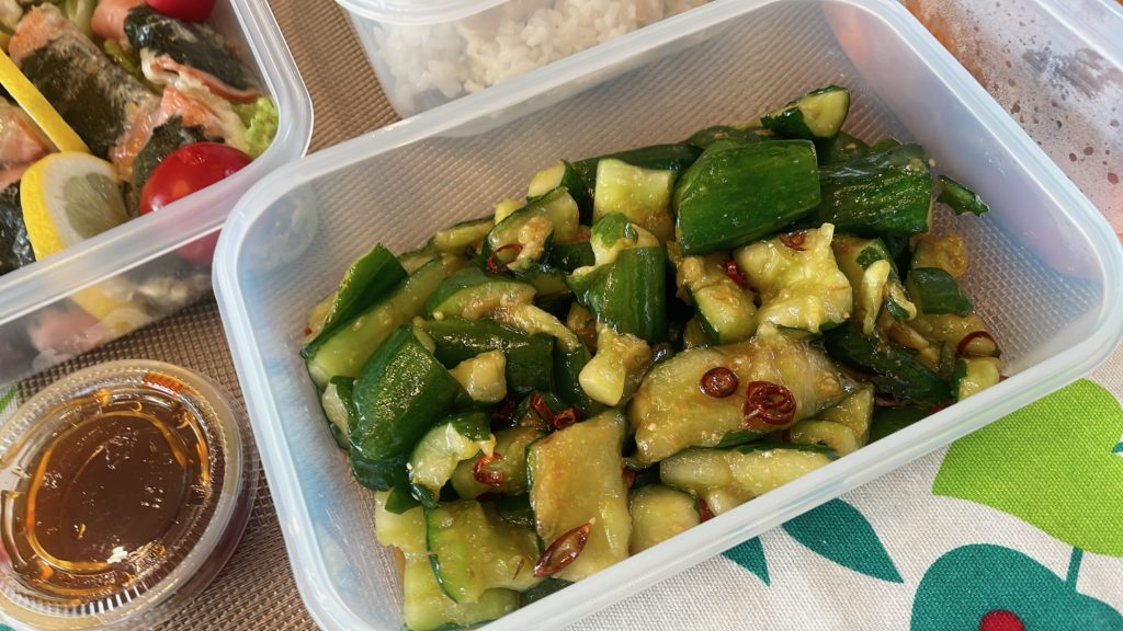 料理教室マンツーマンピリ辛きゅうり