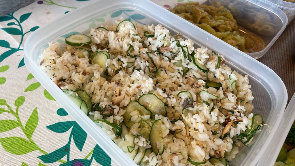 料理教室マンツーマン焼きサバちらし寿司