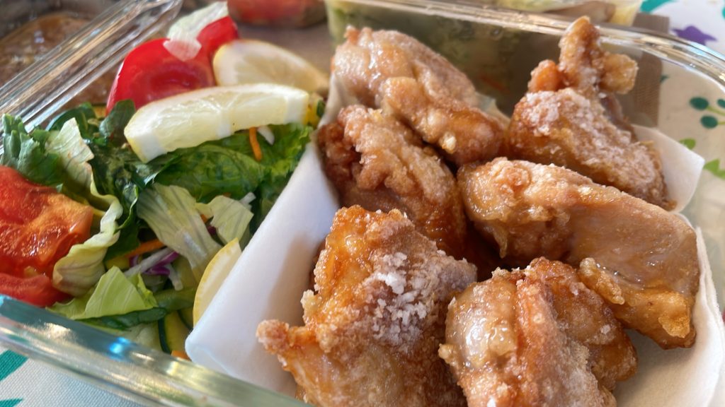 料理教室マンツーマン油淋鶏