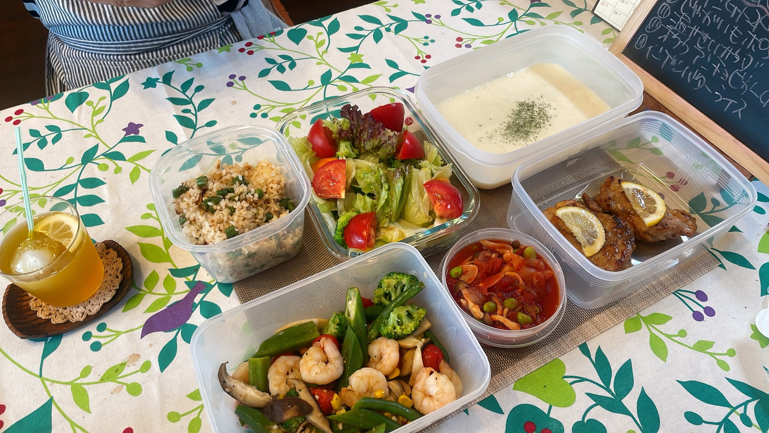 料理教室マンツーマンチキントマトソースセット