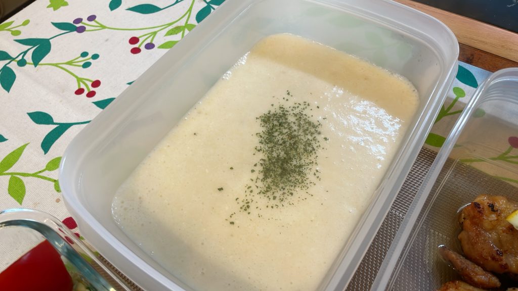 料理教室マンツーマンじゃがいもポタージュ