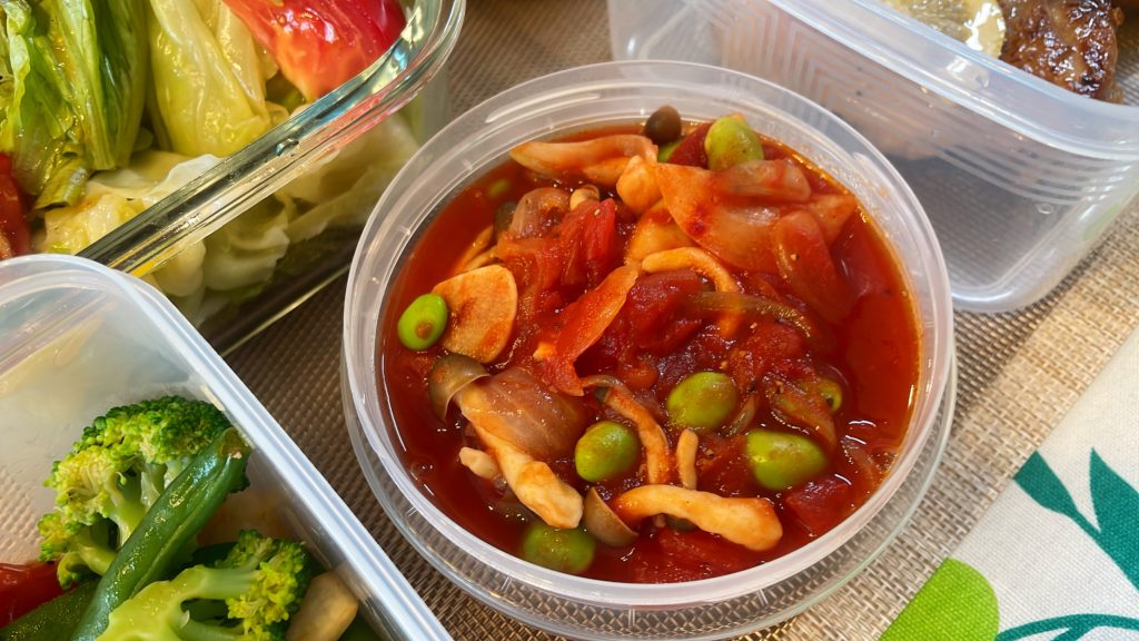 料理教室マンツーマントマトソース