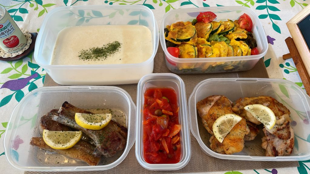 料理教室マンツーマンチキンラムトマトソースセット